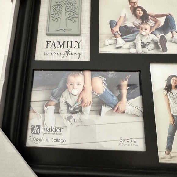 Malden brand new in box plastic black frame family is everything collage style - Picture 3 of 7